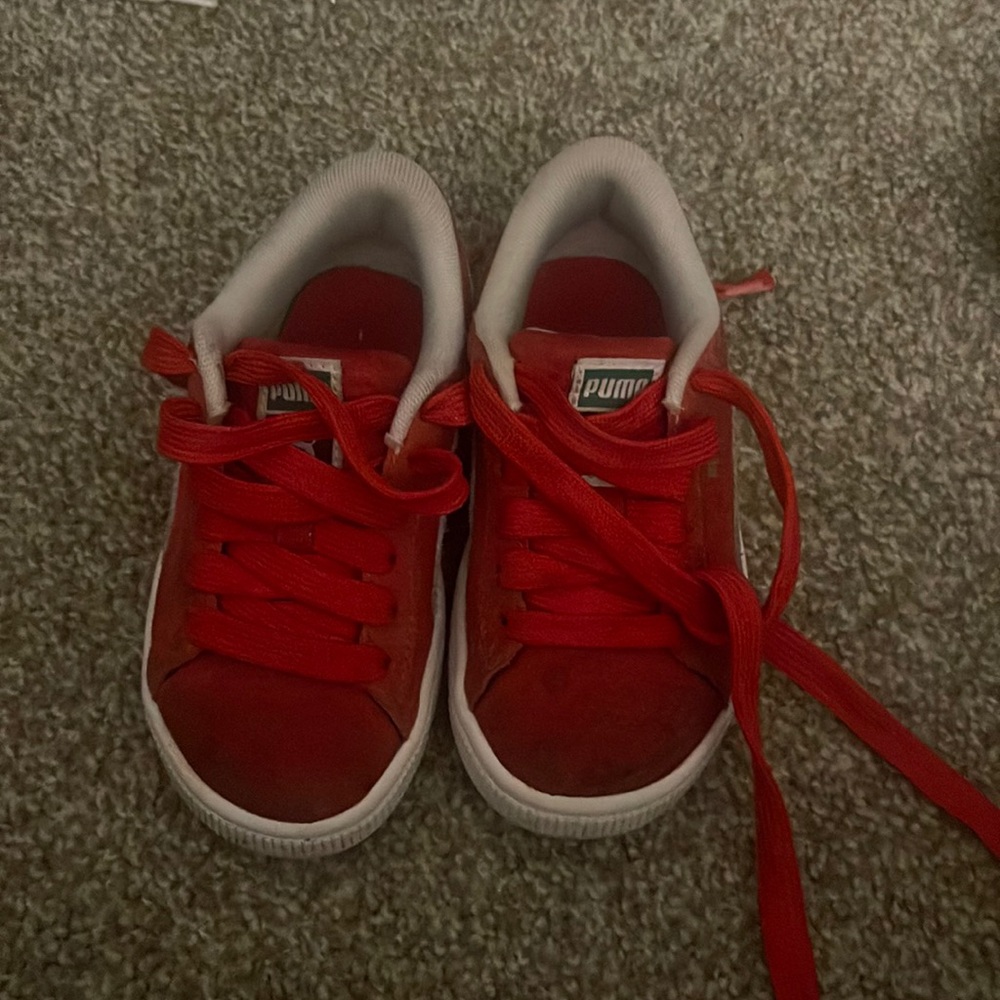 Gently worn boys sneakers